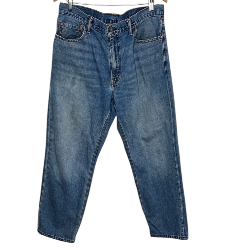 Levi's 550 Relaxed Fit Loose Straight Leg Denim Jeans Men Size W36 L30 BLEMISH